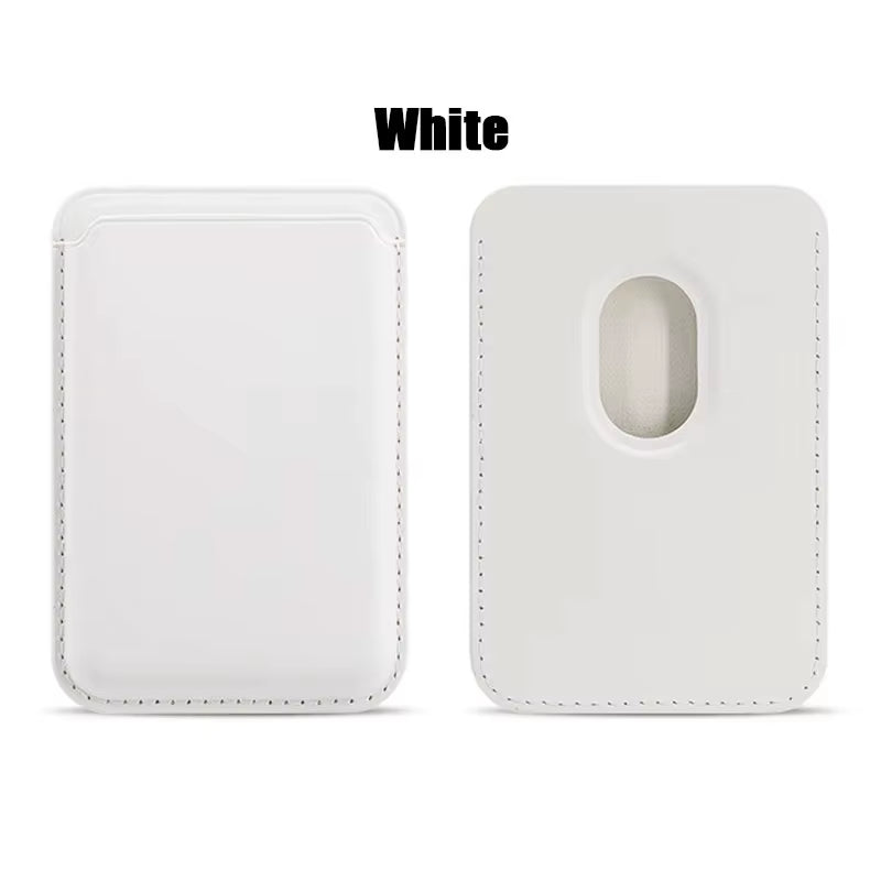 MAGSAFE LEATHER WALLET CASE – Magnetic Card Holder for Iphone 17 16 15 14 13 12 11 8, Samsung & Huawei with Secure Snap-On Design