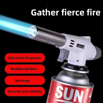 Portable Butane Torch Burner for BBQ, Camping & Cooking
