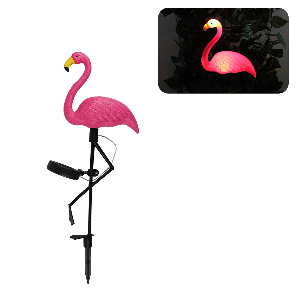 Illuminate Your Garden with Stunning Solar Flamingo Lights – Vibrant Neon Tree Lamps for a Magical Outdoor Ambiance