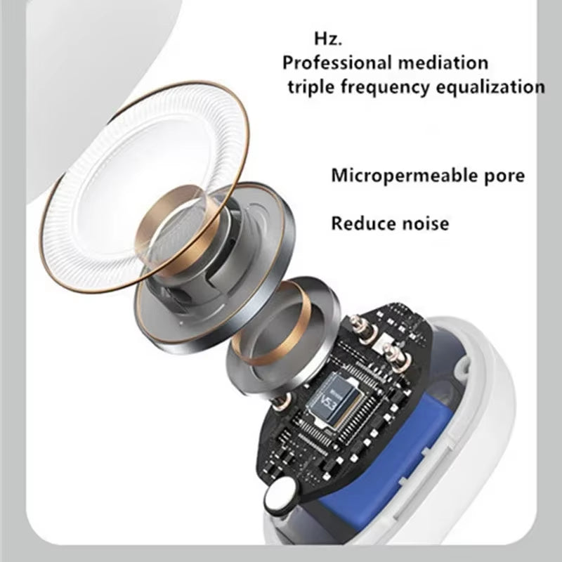 Earphone Clip Wireless Bluetooth Headphone Bone Conduction Headset High Quality TWS Auriculares Sport Noise Canceling with Mic