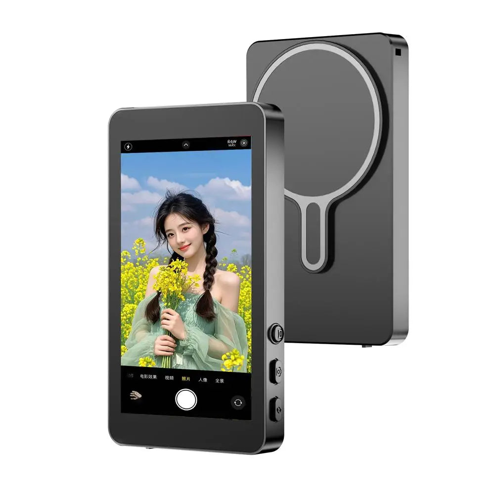 Magnetic Wireless Selfie Screen Projector – Elevate Your Content Creation, Trending Product, Influencer Gear