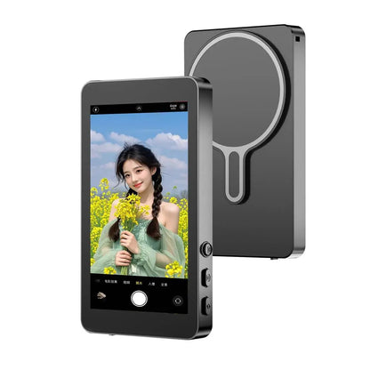 Magnetic Wireless Selfie Screen Projector – Elevate Your Content Creation, Trending Product, Influencer Gear