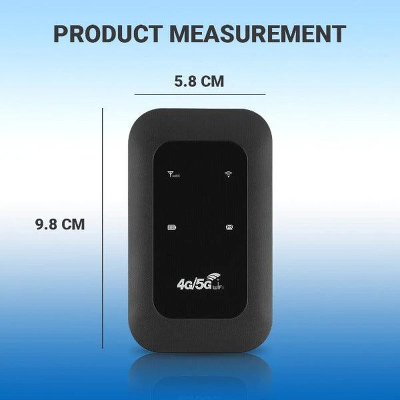 Pocket-Wlan-Router 4G/5G LTE – Überall Verbunden Bleiben