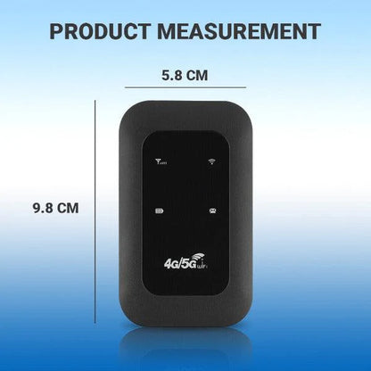 Pocket-Wlan-Router 4G/5G LTE – Überall Verbunden Bleiben