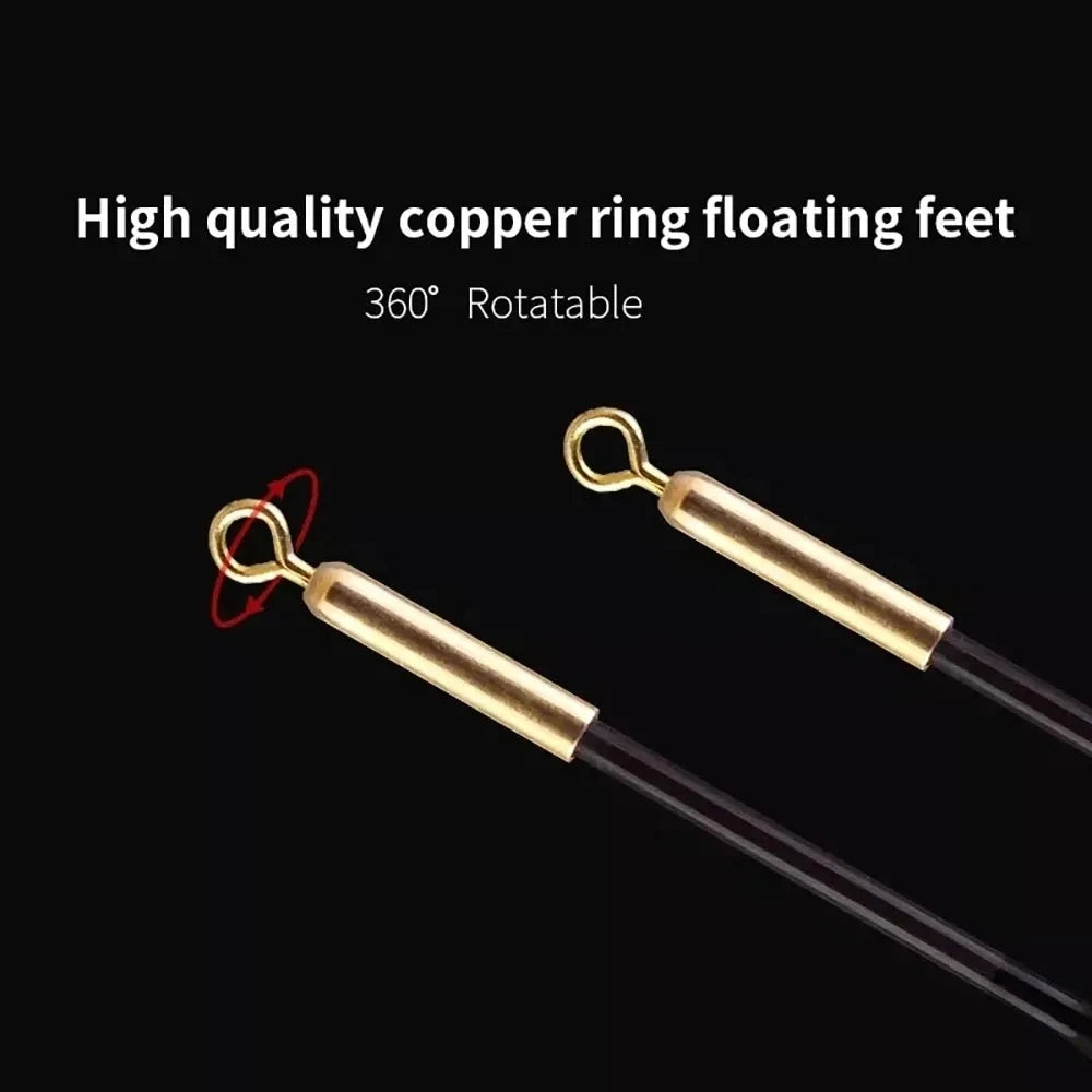 2PCS LED Fishing Float Set Luminous Electronic Night Fishing Bobber High Buoyancy Float Buoy with CR425 Battery Fishing Tackle 3G 5G 7G 10G 13G