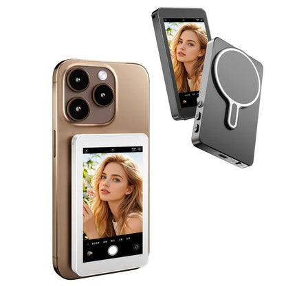 Magnetic Wireless Selfie Screen Projector – Elevate Your Content Creation, Trending Product, Influencer Gear