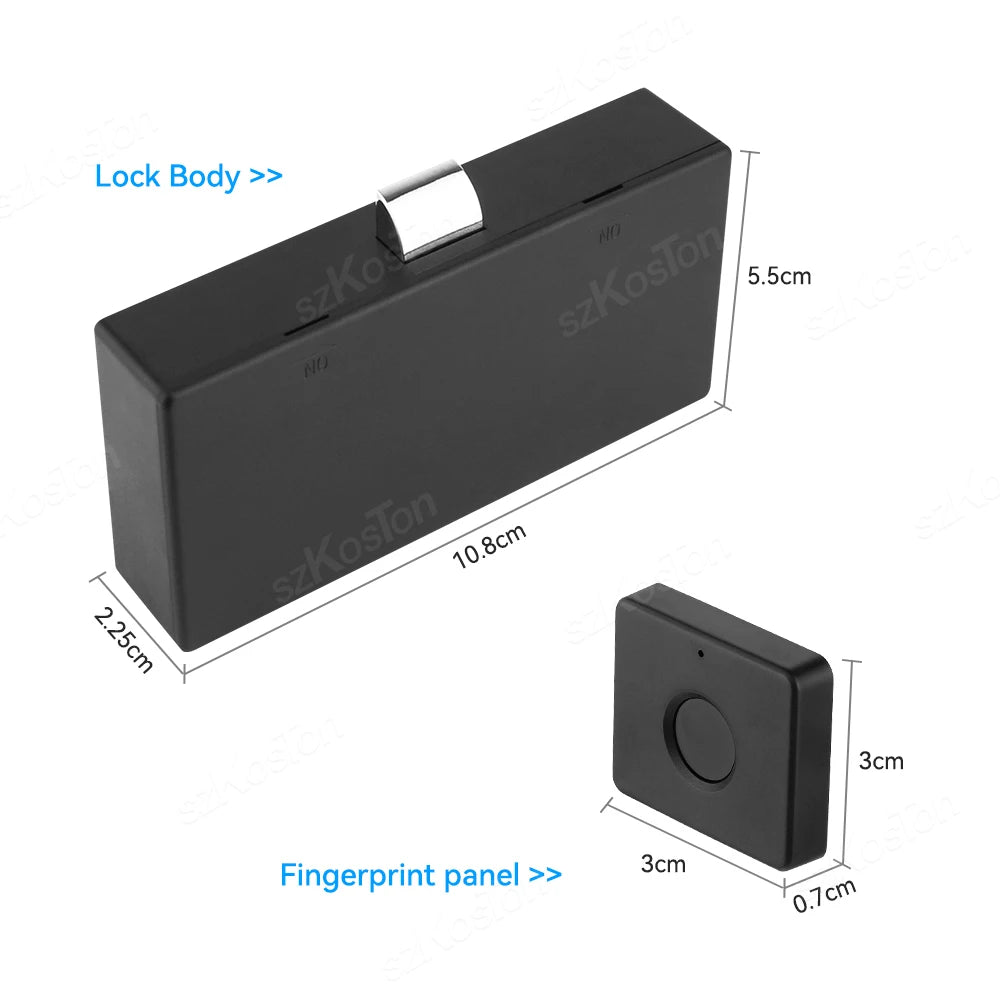 Advanced Smart Biometric Fingerprint Lock for Secure and Keyless Home Storage