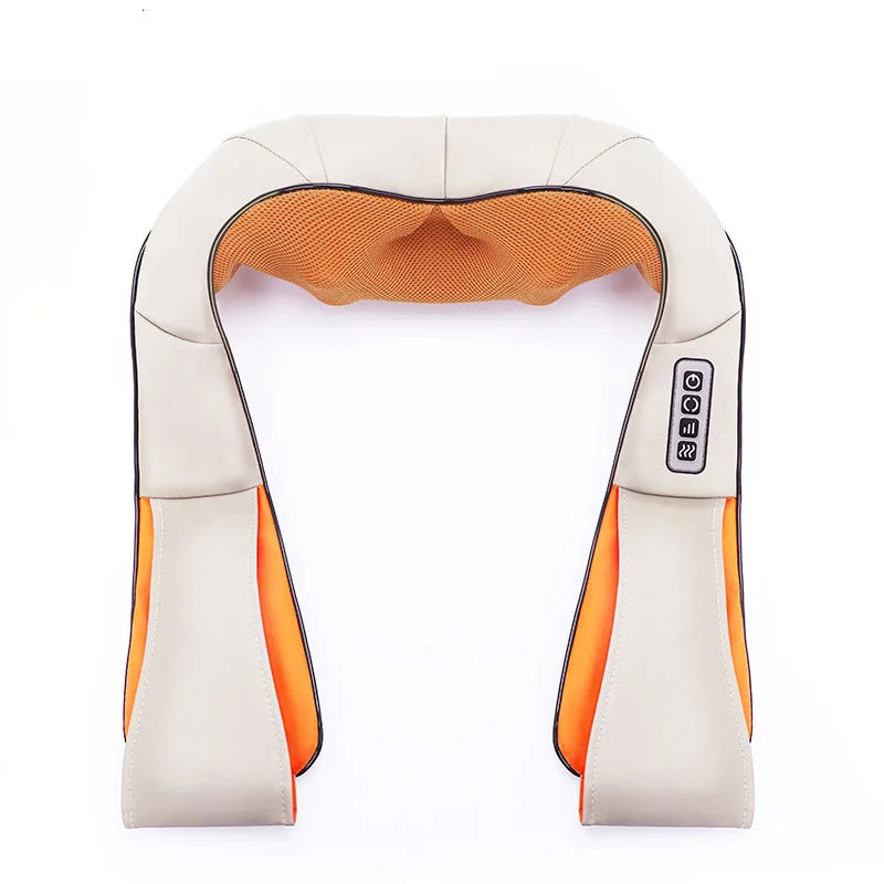 Neck & Back Massager – 8-Kneading Nodes with Heat & Adjustable Speed, Best Gift for Birthday and Special Occasion, Gift for Fathers, Gift for Mothers