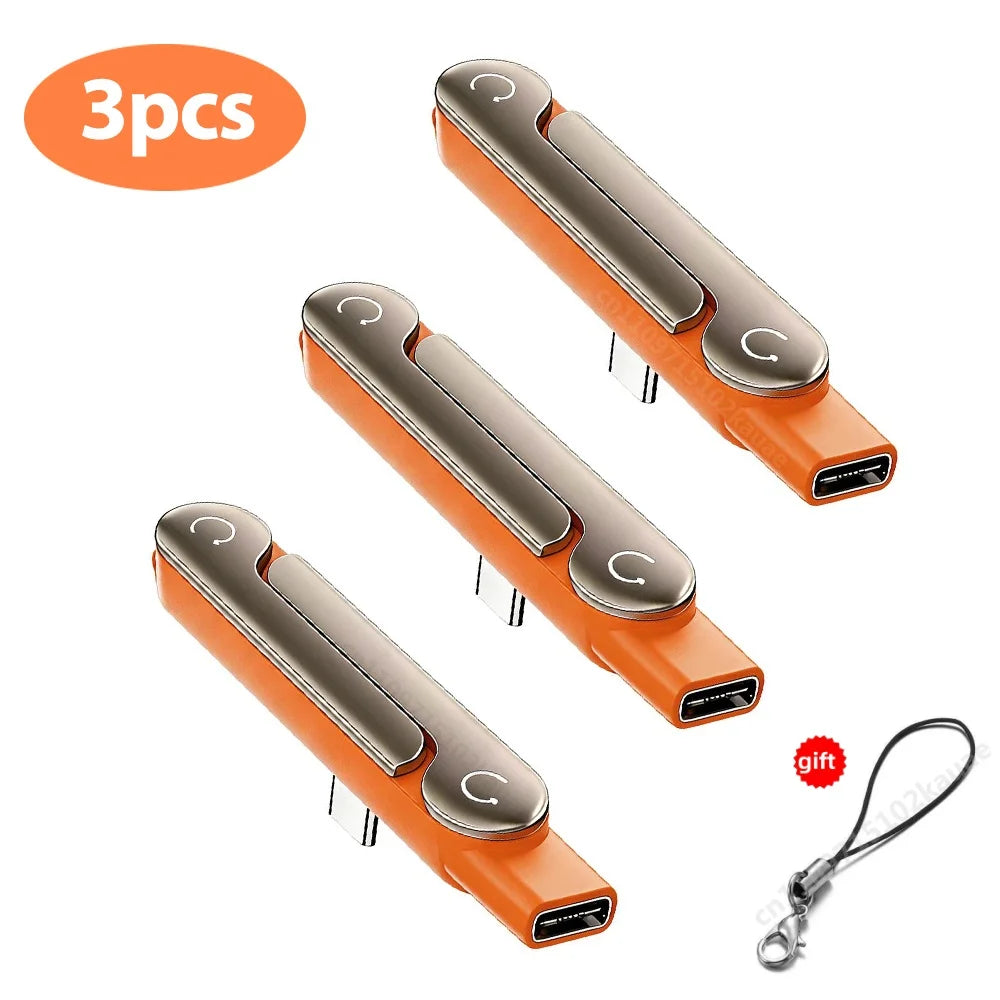 Elevate Your Charging Experience with the 240W Type-C Phone Charging Bracket Adapter - Fast Charging & Convenient Foldable Design