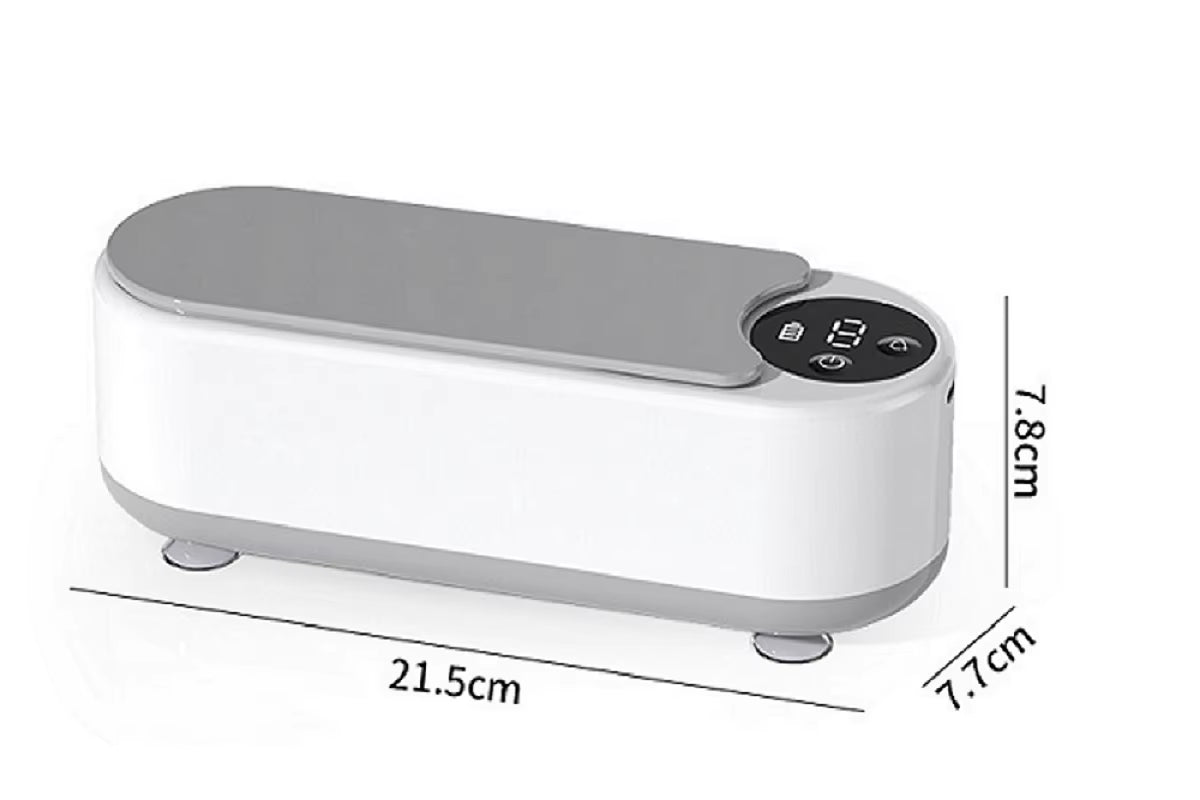 Ultra-Efficient High-Frequency Glasses Cleaner - Versatile Wireless Cleaning Machine for Eyewear and Accessories