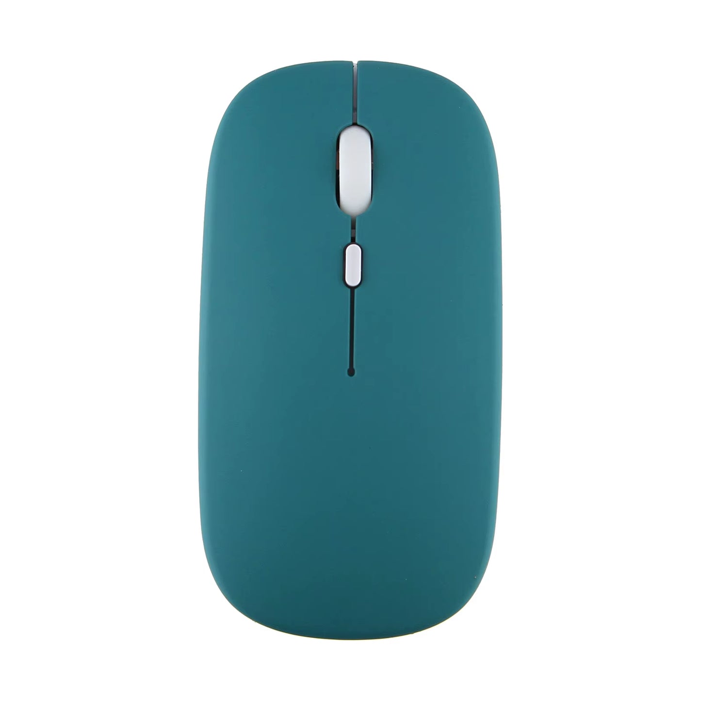 Slim Wireless Bluetooth Mouse – Silent Click, Rechargeable & Compatible with iPad, Android Tablets, Laptop & PC