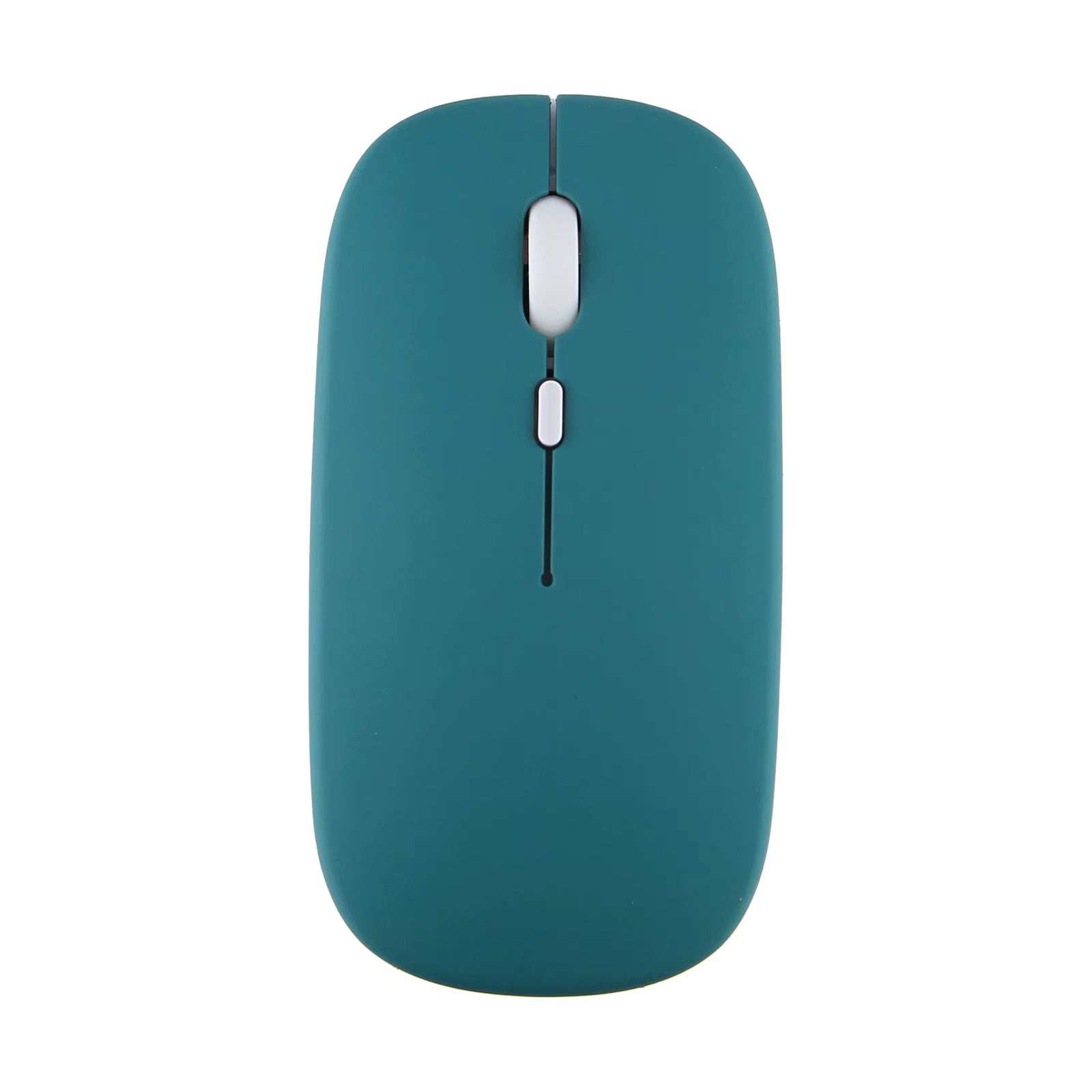 Slim Wireless Bluetooth Mouse – Silent Click, Rechargeable & Compatible with iPad, Android Tablets, Laptop & PC