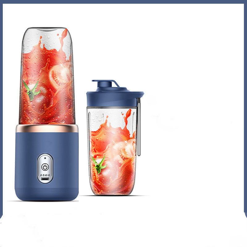 Revolutionary Portable Blender Juicer Cup – 6-Blade USB Rechargeable Smoothie Maker for Effortless Shakes, Fresh Juice & Ice Crushing