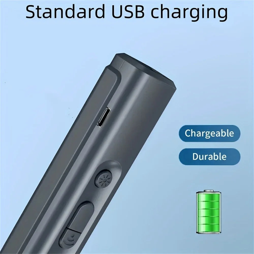 Powerful Dog Anti bark device, USB Rechargeable Ultrasonic Dog Bark Deterrent Portable Anti Barking Dog Repeller Trainer Device