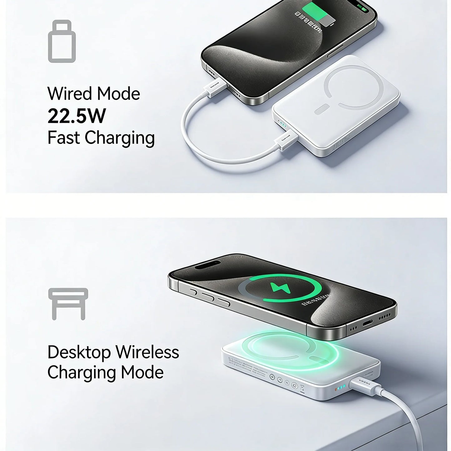 Baseus Magnetic Battery 25W Power Bank 10000Mah Wireless Charging 25W USB-C Power Bank Mini Charger fast Charging
