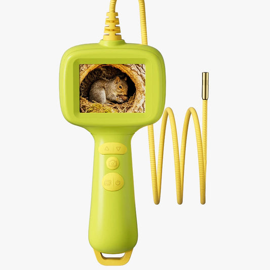 Portable HD Endoscope Camera with LED Lights – Waterproof Handheld Borescope for Kids & Adults