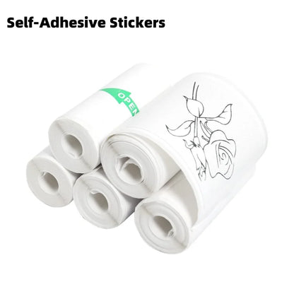 Mini Cat Portable Thermal Printer – Wireless Bluetooth Photo & Label Printer for iOS & Android
