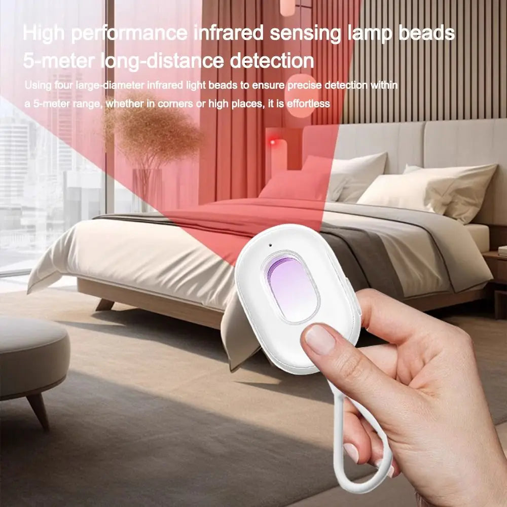 Intelligent Hidden Camera Detector with Sound & Light Alarm