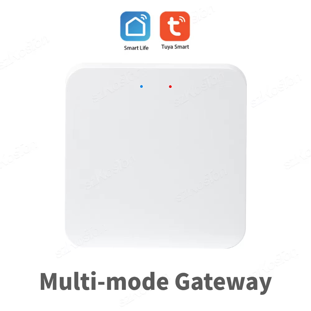 Tuya Smart Life Multi-Mode Gateway Smart Home Automation Hub Zigbee Wifi Bridge Bluetooth Mesh Voice Control for Alexa Google