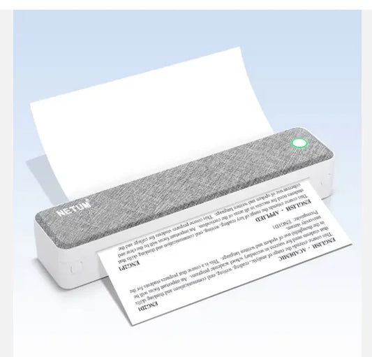 Desktop & Wireless A4 Bluetooth Printer, NON INK,  Mini, Thermal Barcode Label Printer Printing for Business Travel Printing, 4x6 Shipping Label Maker for eCommerce & Warehouse