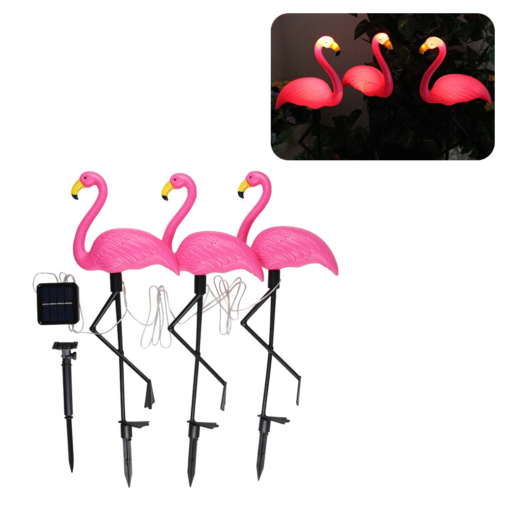 Illuminate Your Garden with Stunning Solar Flamingo Lights – Vibrant Neon Tree Lamps for a Magical Outdoor Ambiance