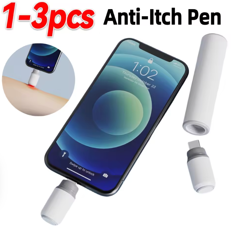 Mosquito Bite Relief Pen PRO – Chemical-Free Electronic Itch Relief for Kids & Adults | USB-C Rechargeable