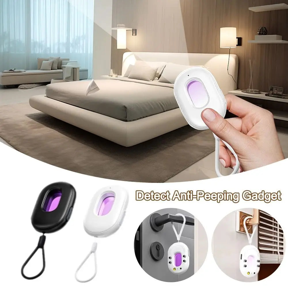 Hidden Camera Detector with Sound & Light Alarm