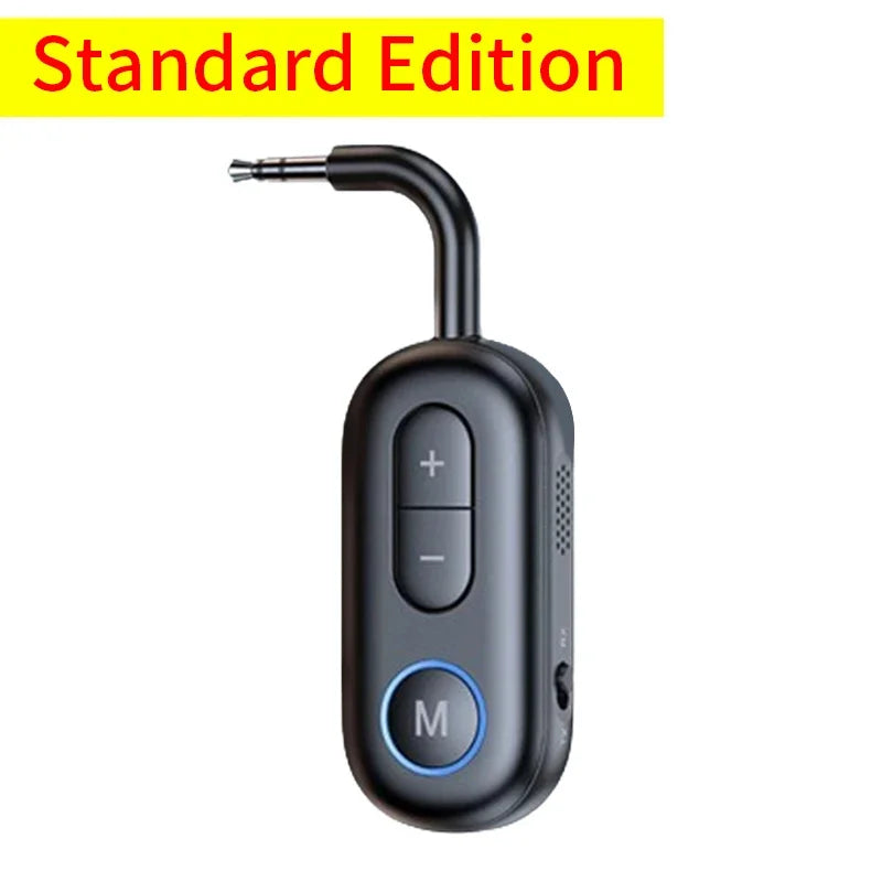 Bluetooth 5.3 Wireless Audio Adapte Receiver Transmitter 3.5Mm AUX Jack Airplane USB Dongle for TV PC Headphone Car Kit Speaker