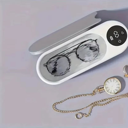 Ultra-Efficient High-Frequency Glasses Cleaner - Versatile Wireless Cleaning Machine for Eyewear and Accessories
