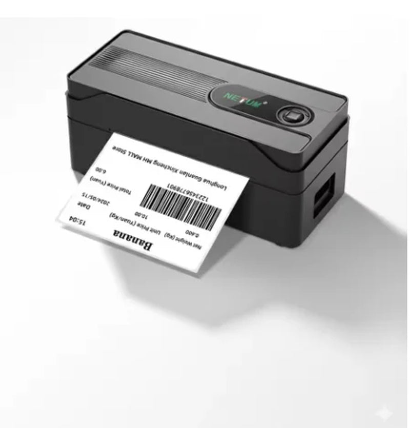 Desktop & Wireless A4 Bluetooth Printer, NON INK,  Mini, Thermal Barcode Label Printer Printing for Business Travel Printing, 4x6 Shipping Label Maker for eCommerce & Warehouse