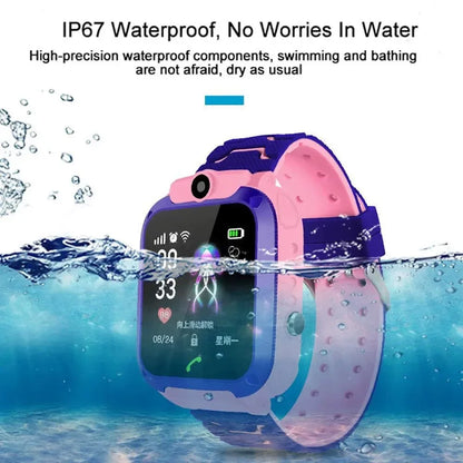 Introducing the Ultimate GPS Tracking Waterproof Smart Watch for Kids - 4G SIM Card, Call, and Camera Features for Safety and Fun!