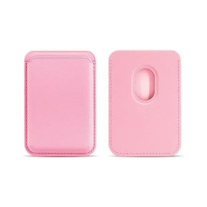 MAGSAFE LEATHER WALLET CASE – Magnetic Card Holder for Iphone 17 16 15 14 13 12 11 8, Samsung & Huawei with Secure Snap-On Design