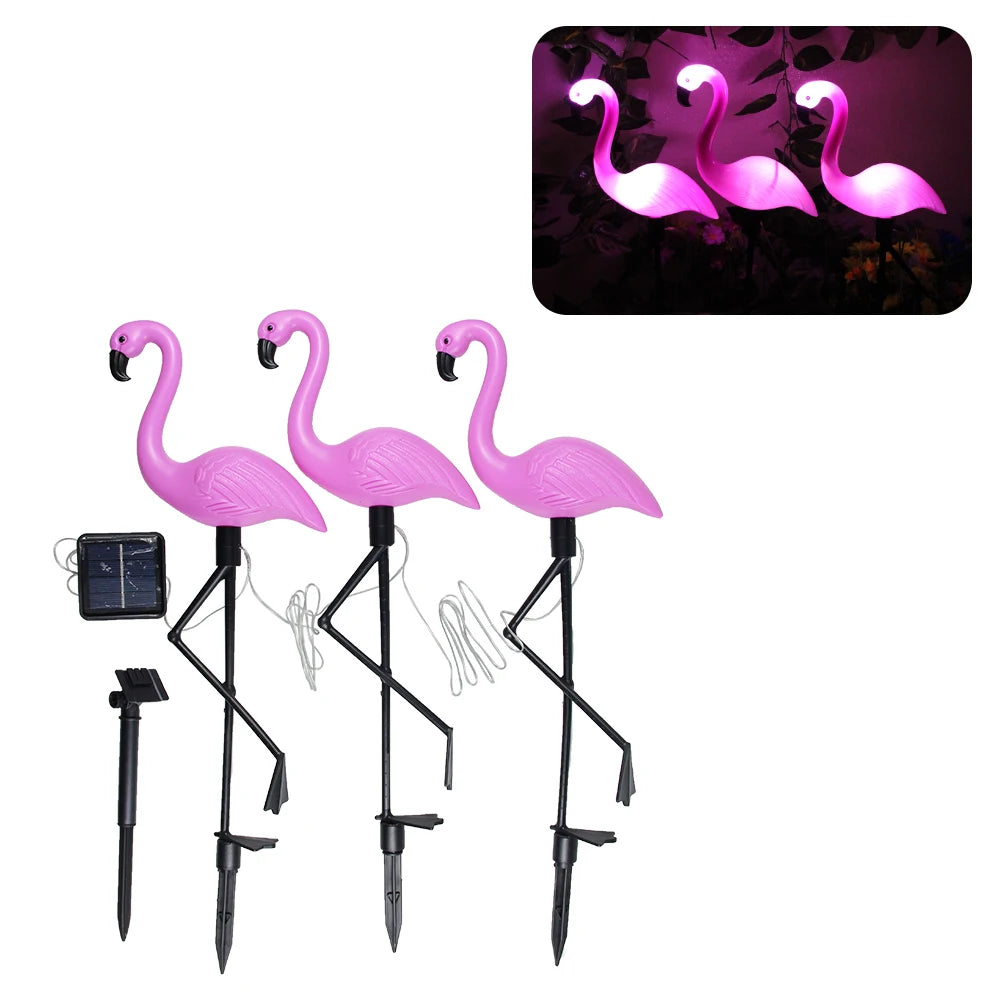 Illuminate Your Garden with Stunning Solar Flamingo Lights – Vibrant Neon Tree Lamps for a Magical Outdoor Ambiance