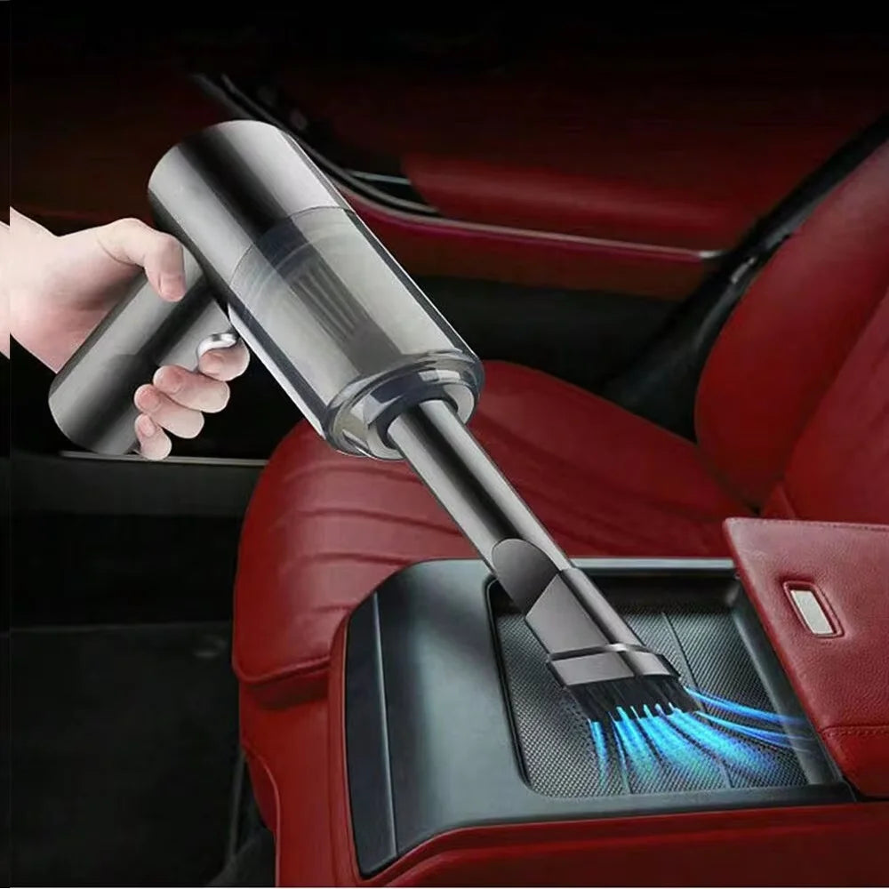 Handheld Car Vacuum, 15000PA Dual Use Cordless  5-in-1 Portable Vacuum, Air Blower & Dust Cleaner 15,000Pa