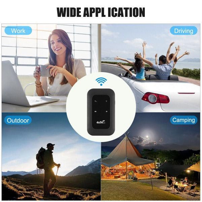 Pocket-Wlan-Router 4G/5G LTE – Überall Verbunden Bleiben