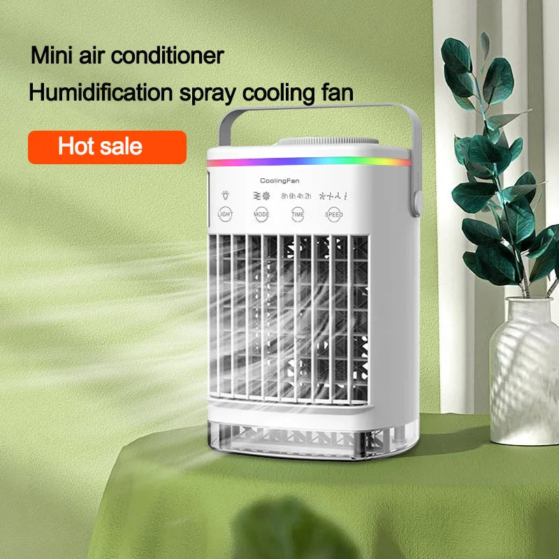 Stay Cool Anywhere with the Popular Mini USB Air Cooler - Your Compact Office and Home Cooling Solution!