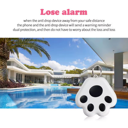 Mini GPS Tracker for Pets and Kids - Smart Bluetooth Anti-Lost Device for Bags and Cars - Compatible with iOS/Android