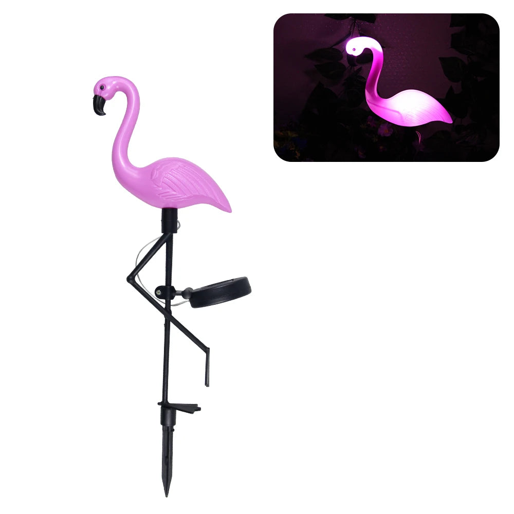 Illuminate Your Garden with Stunning Solar Flamingo Lights – Vibrant Neon Tree Lamps for a Magical Outdoor Ambiance
