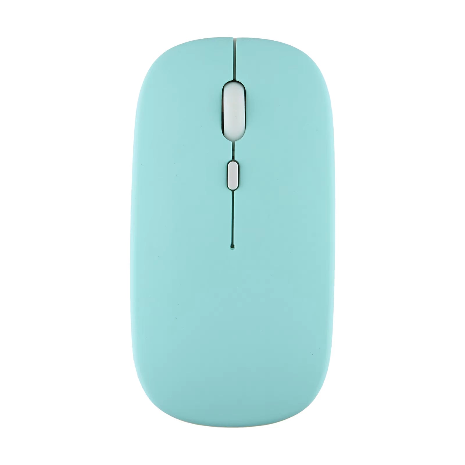 Slim Wireless Bluetooth Mouse – Silent Click, Rechargeable & Compatible with iPad, Android Tablets, Laptop & PC