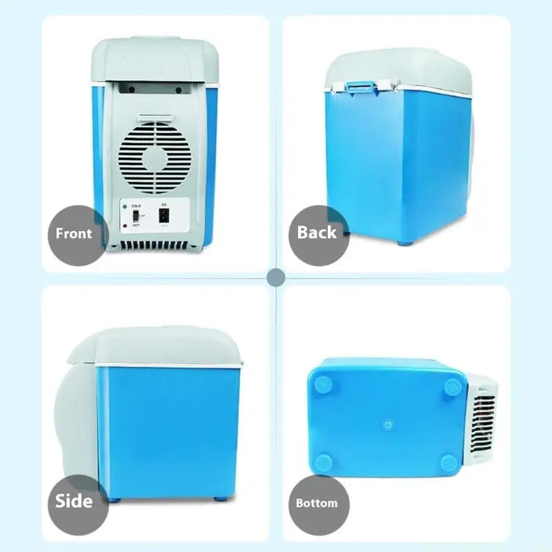 12V Mini Fridge & Warmer with 7.5L Capacity for Car, Home & Skincare