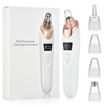 BLACKHEAD VACUUM PRO – Deep Pore Cleaner with 5 Suction Heads & Adjustable Suction Levels
