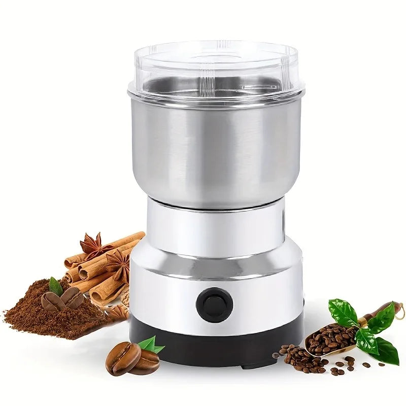 Premium Stainless Steel Coffee Grinder – Adjustable 3-Layer Manual Grinder for Espresso & Pour-Over