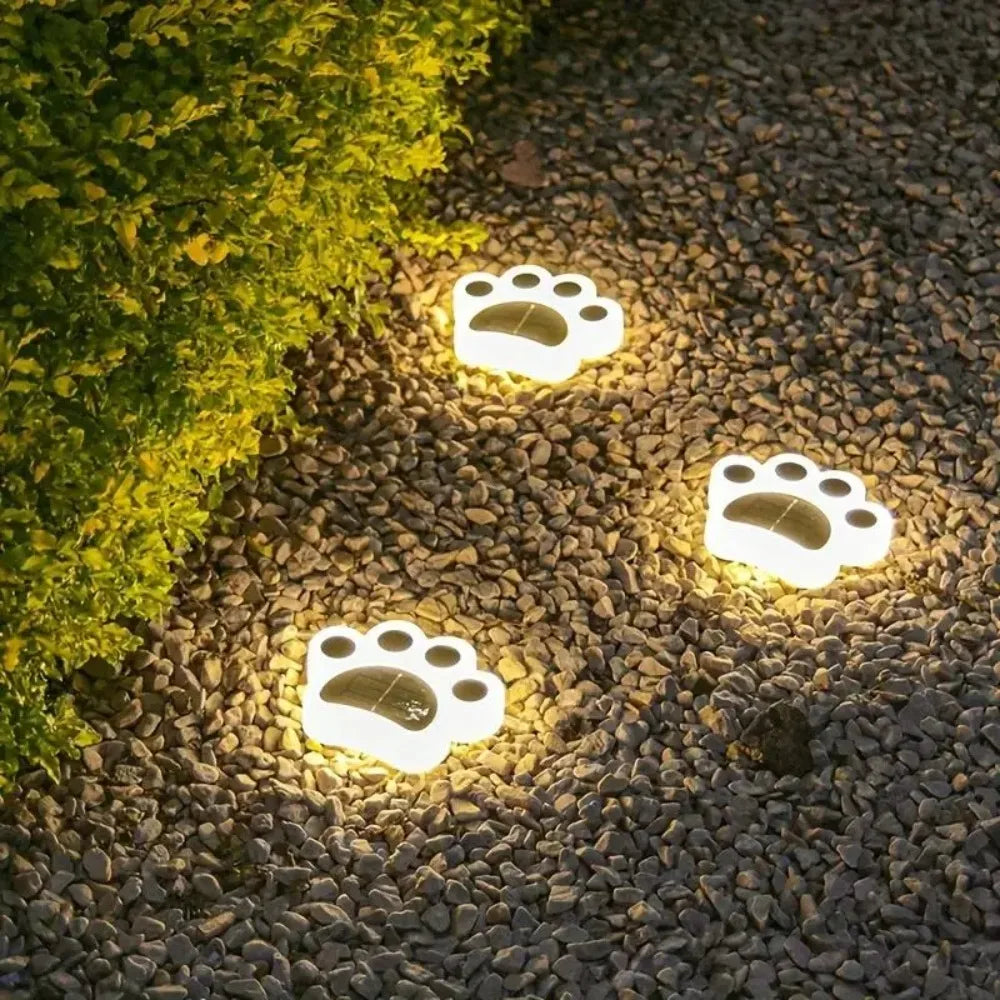 Illuminate Your Garden with Our Solar Cat Claw Buried Light - Waterproof Outdoor Decoration for Courtyards and Yards