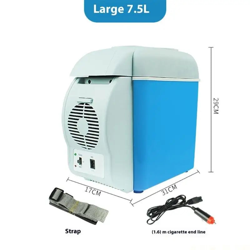 12V Mini Fridge & Warmer with 7.5L Capacity for Car, Home & Skincare