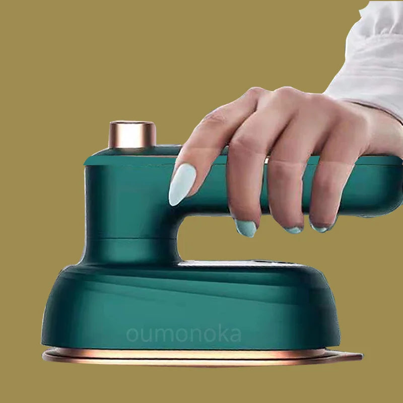 Compact Handheld Steam Iron for Clothes & Travel