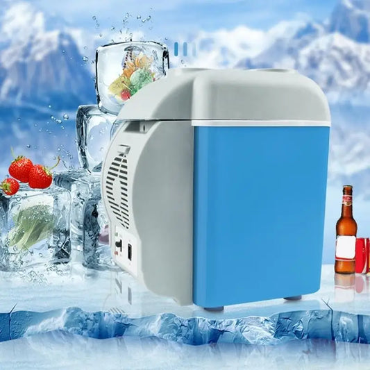 12V Mini Fridge & Warmer with 7.5L Capacity for Car, Home & Skincare