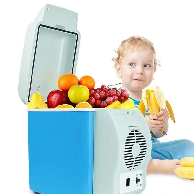 12V Mini Fridge & Warmer with 7.5L Capacity for Car, Home & Skincare