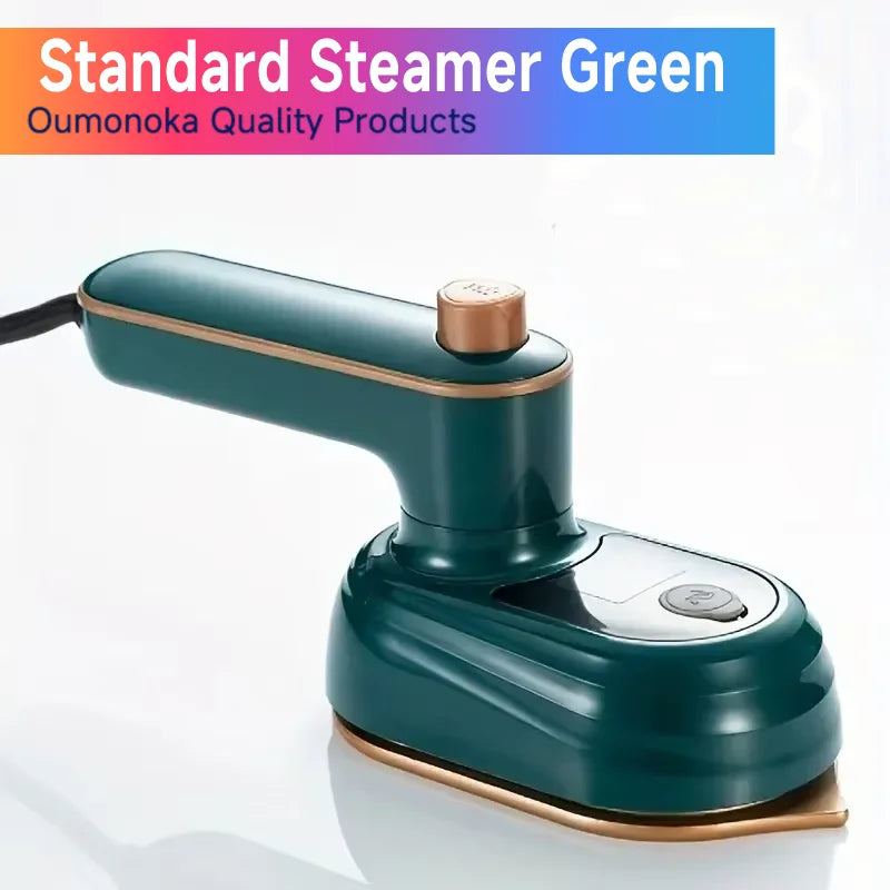 Compact Handheld Steam Iron for Clothes & Travel