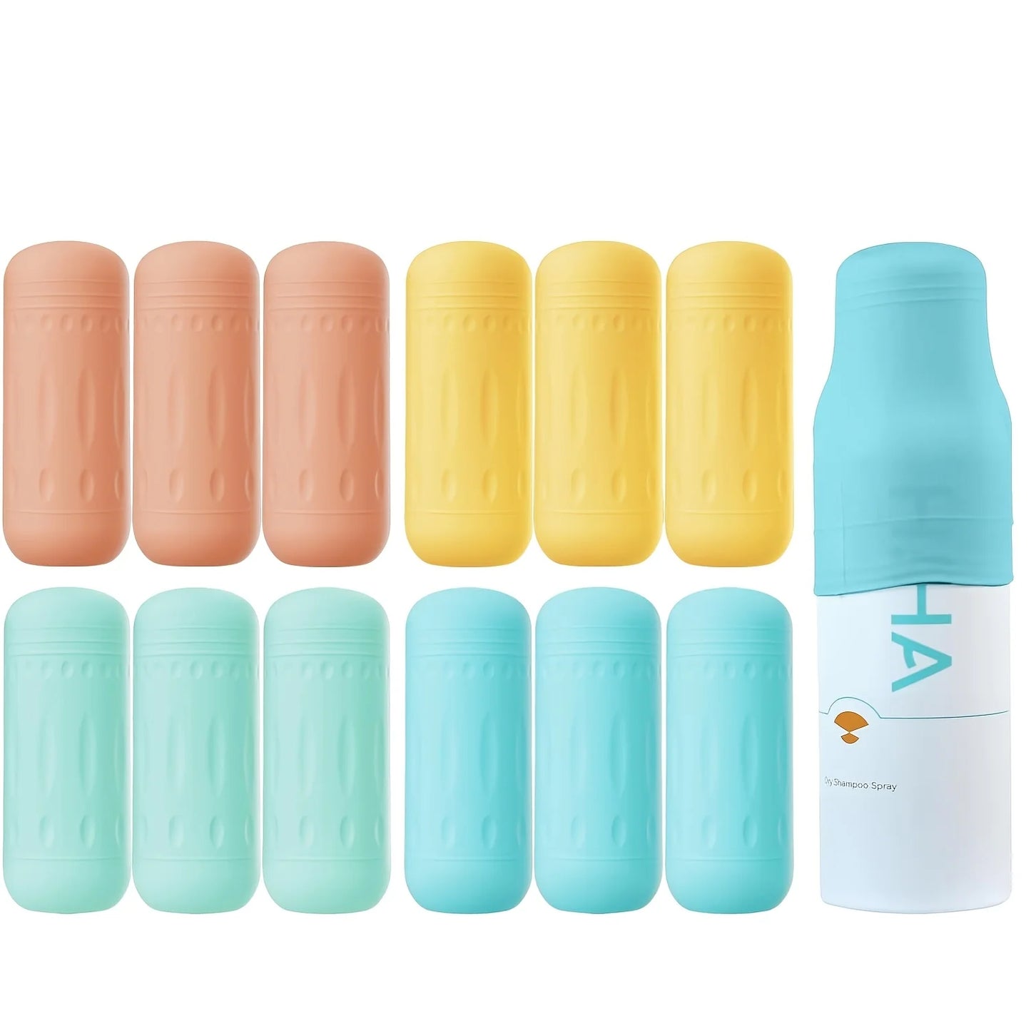 Silicone Travel Bottle Covers for Leak-Proof Toiletry Protection