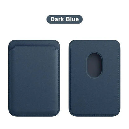 MAGSAFE LEATHER WALLET CASE – Magnetic Card Holder for Iphone 17 16 15 14 13 12 11 8, Samsung & Huawei with Secure Snap-On Design